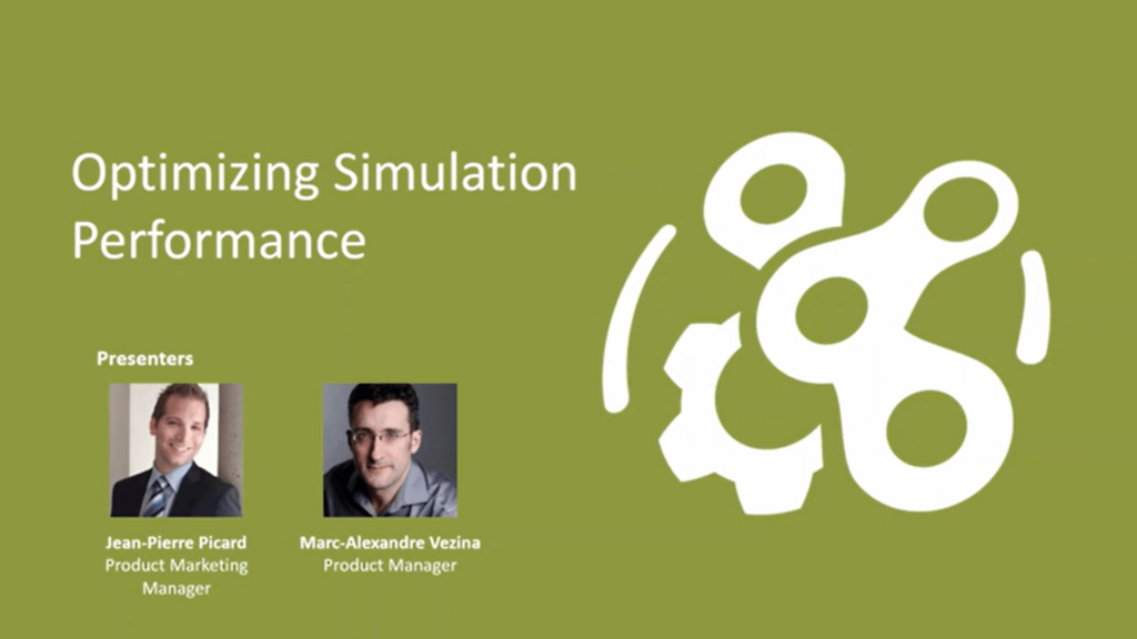 Vortex University - Optimizing simulation performance