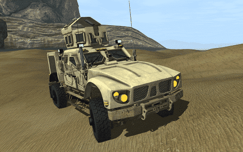 Vortex Studio Defense Vehicle Sample