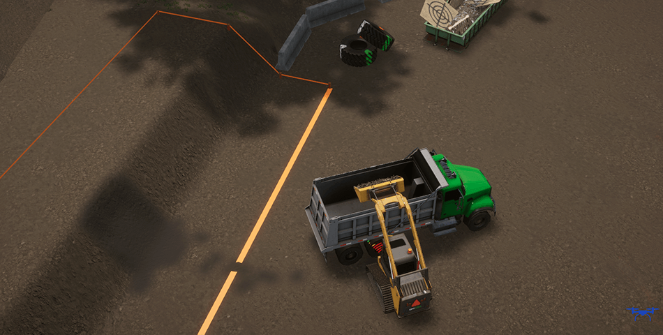 Compact Track Loader Simulator Training Pack - Truck Loading