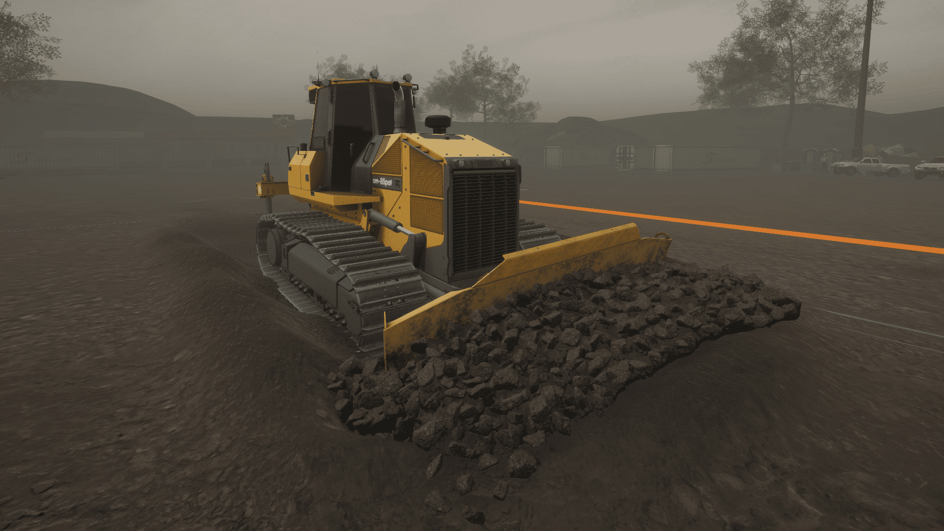 Simulatore per bulldozer