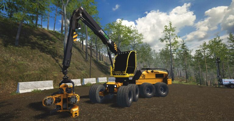 Das Harvester-Simulator-Trainingspaket