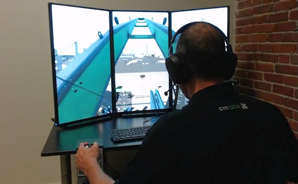 Vortex-Trainer-simulator-Mobile Harbour Crane Simulator Training Pack