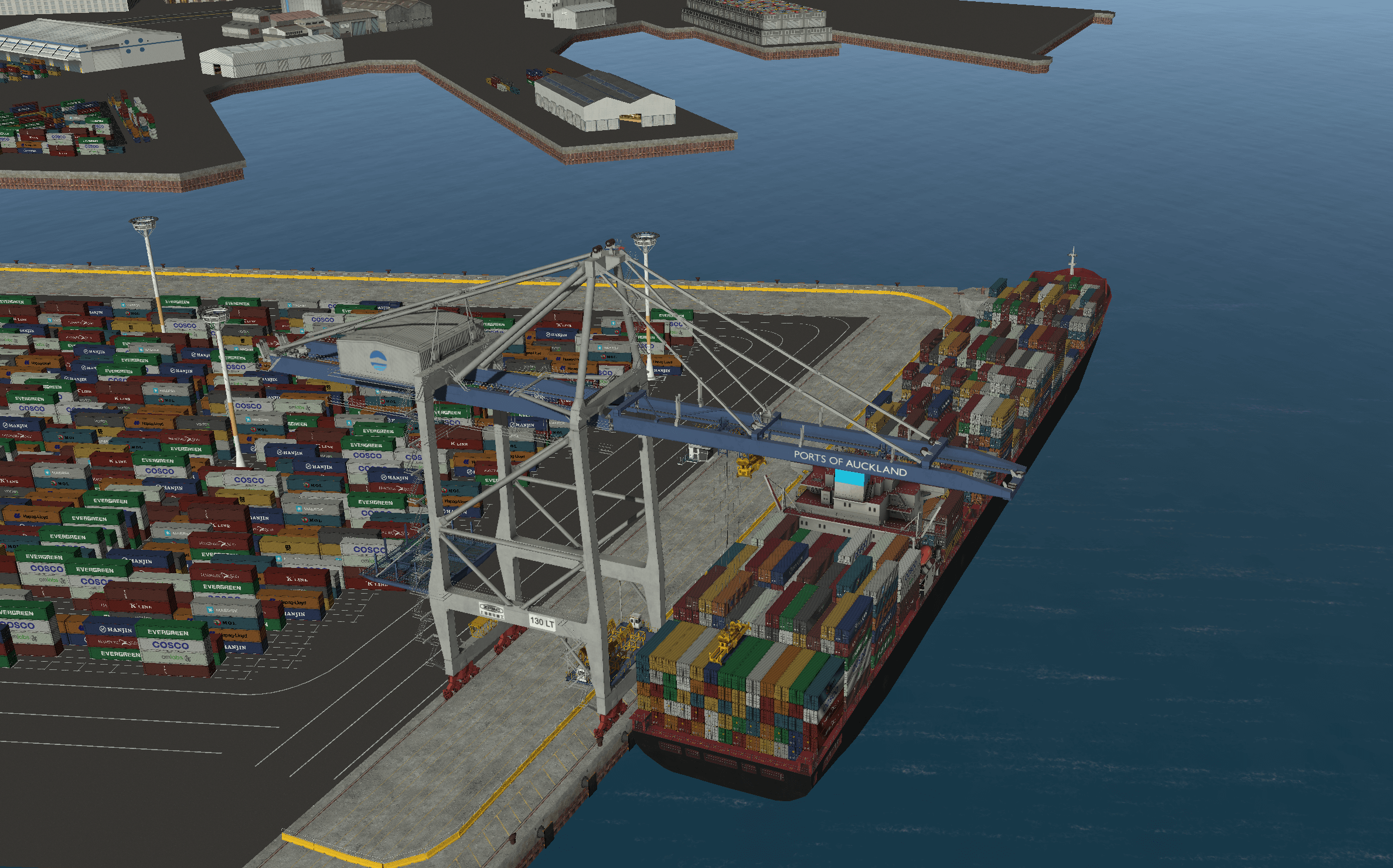 Panamax Ship-To-Shore Simulator Training Pack – Overview Beauty Shot
