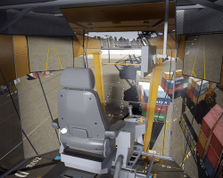 MasterCab Simulator with Rubber Tyred Gantry Crane Simulator Training Pack